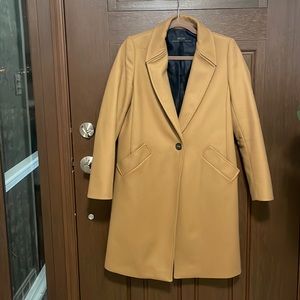 Zara camel peacoat